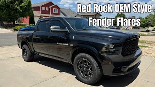 How to Install RedRock OEM Style Fender Flares on a 0918 Ram 1500  Quick and Easy DIY [upl. by Aicelet677]