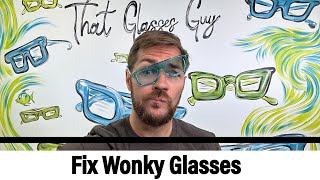 How To Make Glasses Fit No More Glasses Problems Loose Slipping Crooked Were Gonna Talk [upl. by Yup]