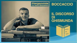 Boccaccio Il discorso di Ghismunda da “Tancredi e Ghismunda” [upl. by Fulbright284]