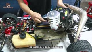 FID One Key Reverse Gear System for Losi 5ive T02 [upl. by Zulaledairam]