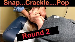 Full Spine Chiropractic Adjustment with LOUD CRACKS [upl. by Eisenhart]