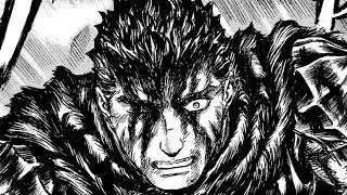 Guts vs Mozgus Berserk Manga Version with Anime Sound [upl. by Anayt]