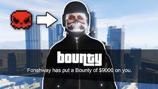 I put Bounties on GTA Tryhards and This Happened [upl. by Nawrocki]