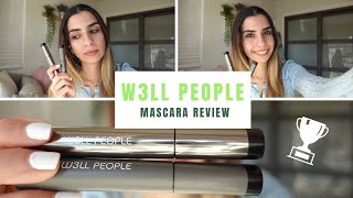 Clean Beauty Review Well People Mascara Comparison  Volumizing vs Lengthening [upl. by Erised]