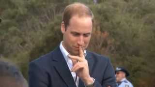 Dont look down Kate and Wills get close to the edge in the Blue Mountains [upl. by Maurer]