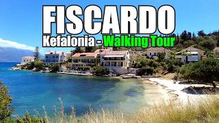 Kefalonia Greece  FISCARDO Walking Tour  Marina amp Foki Beach [upl. by Sansbury]