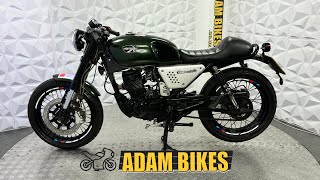 2020 Hanway HC 125 Cafe Racer  WWWADAMBIKESCOUK [upl. by Hayott]