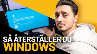 InstalleraÅterställa Windows ENKELT  Komplettse [upl. by Eked972]