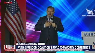 Ted Cruz at Faith amp Freedom Coalitions Road to Majority Conference  NewsNOW from FOX [upl. by Eemiaj]