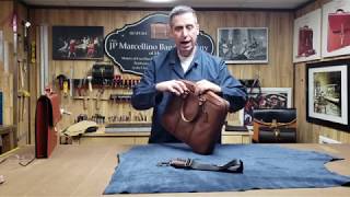 Coach Metropolitan Slim Briefcase Review by Master Leather Craftsman Joseph Marcellino [upl. by Yrral]