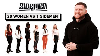 20 WOMEN VS 1 SIDEMEN ETHAN EDITION [upl. by Zarihs469]