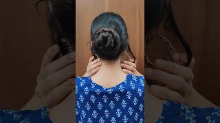 Try This Attractive Juda Hairstyle💖 Everyday Hairstyle shorts hairstyle judatutorial [upl. by Yaakov139]