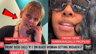 WATCH Hotel Worker Calls Cops On Black Woman Getting Breakfast IND [upl. by Araek]