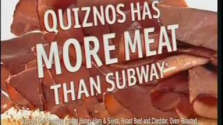 Quiznos 5 Sandwich commercial [upl. by Eelimaj264]