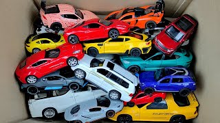 Box Full of Model Cars Mazda Mx5 Koenigesgg Jesko Lamborghini Scv12 Byd Yang Wang U8 Toyota Car [upl. by Nogras]