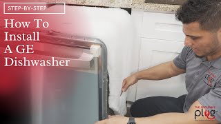 How To Install A GE Dishwasher  Installation [upl. by Rezzani]