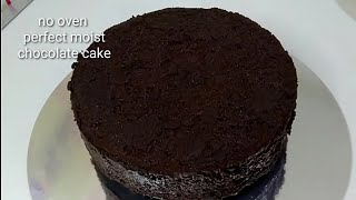 Steamed moist chocolate cake  easy tutorial [upl. by Ado]