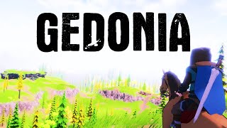 GEDONIA Gameplay Lets Play  OPEN WORLD RPG [upl. by Edgard]