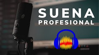 ¡CONFIGURA TU AUDIO PARA GRABAR COMO PROFESIONAL  TUTORIAL AUDACITY🎧 [upl. by Wordoow]