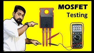 MOSFET testing  Checking MOSFET with Multimeter  MOSFET checking in Hindi  MOSFET Working [upl. by Annol]