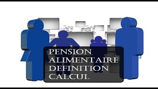 PENSION ALIMENTAIRE  DÉFINITION ET CALCUL [upl. by Ialokin]