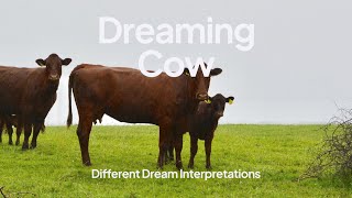 Dream About Cows Meaning  Dreaming Of Cow [upl. by Ossie]