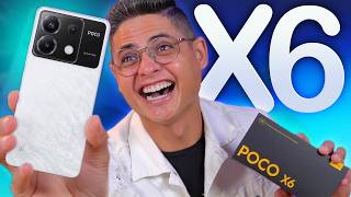 Xiaomi POCO X6 5G NORMAL é BOM Descubra nesse Unboxing  Câmera 📸 Desempenho 📲 Bateria 🔋 [upl. by Palmira361]