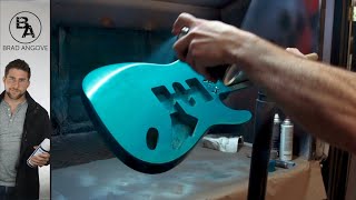 Get an Awesome Guitar Finish with Duplicolor and 2K BEAUTIFUL RESULTS [upl. by Andros]