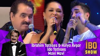 İbrahim Tatlıses amp Hülya Avşar amp İdo Tatlıses  Mavi Mavi [upl. by Kei]