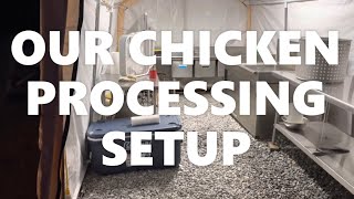 Chicken Processing Setup What Does It Take To Sell Your Poultry [upl. by Arni]