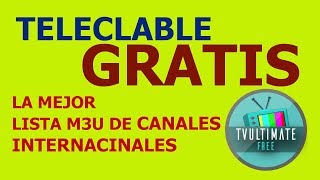 TELECABLE GRATIS CON TV ULTIMATE INSTALACIÓN É CONFIGURACIÓN PARA ANDROID [upl. by Trici816]