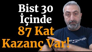 Bist 30 için 87 Kat Giden Şirket Zengin Eder Uzun Vade Borsa Kazandırır [upl. by Annoet]