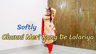 Chunni Meri Rang De Lalariya Dance video  Karan Aujla [upl. by Enialedam304]