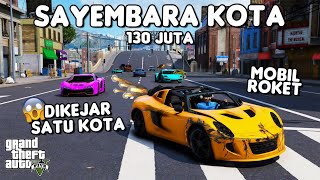 SAYEMBARA KOTA 130 JUTA PAKE MOBIL ROKET  GTA 5 ROLEPLAY [upl. by Hannus549]