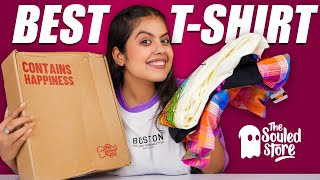 5 Best The Souled Store Oversized TShirt Haul Review 2023  One Chance Women [upl. by Tillie]