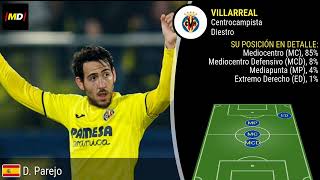 Parejo Villarreal Trayectoria posiciones y habilidades [upl. by Lardner439]