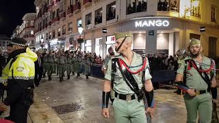 Cristo de Mena Legión española Semana Santa Málaga 2019 [upl. by Abe]