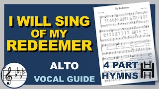 I Will Sing of My Redeemer Alto Ab Major [upl. by Dnana]