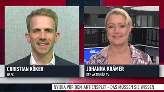 Nvidia  Das kommt mit dem Aktiensplit  Interview vom 03062024 [upl. by Dolf]