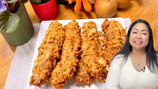 PISANG GORENG CRISPY Ala NONA Merauke  APEL GORENG  Crispy Fried Banana [upl. by Razal963]