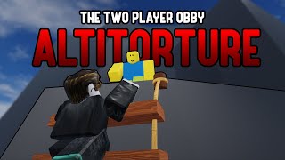 ROBLOX  GRAVITY 2 Player Obby  0m to 400m [upl. by Yllek]