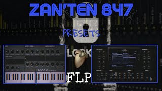 Free FLP How To Make Amapiano Beat Like ZanTen 847  Sgija FLP 2022  FL Studio download [upl. by Latouche552]