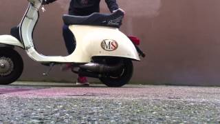 Accelerazione vespa 130 polini [upl. by Minnie]