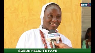 Messe de grâce La soeur Félicité Faye sest engagée pour toujours [upl. by Cormac]