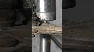 Quick removal of rivets from the suspension arm  advice from subscribers shorts [upl. by Neerod]