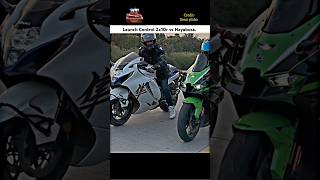 Kawasaki Ninja Zx10r vs Suzuki Hayabusa Launch control shorts bike rider launchcontrol zx10r [upl. by Savitt426]