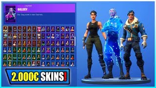 Meine 180100 VBucks Skin Sammlung Fast 2000€ für Fortnite [upl. by Casimire]