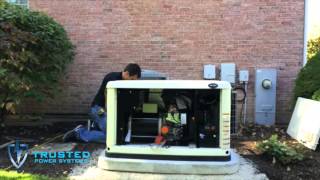 Generac 11kW Standby Generator Installation Video [upl. by Lewellen134]