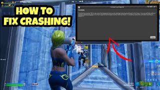 How To Fix Fortnite Crash Reporter  Fortnite Has Crashed Error on PC Chapter 4 [upl. by Viola457]