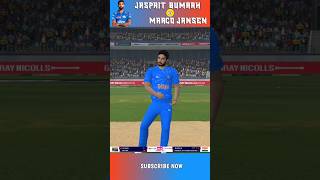 Jasprit Bumrah Vs Marco Jansen  Ind Vs Sa T20 Wc Final 2024  Rc24 [upl. by Phil]